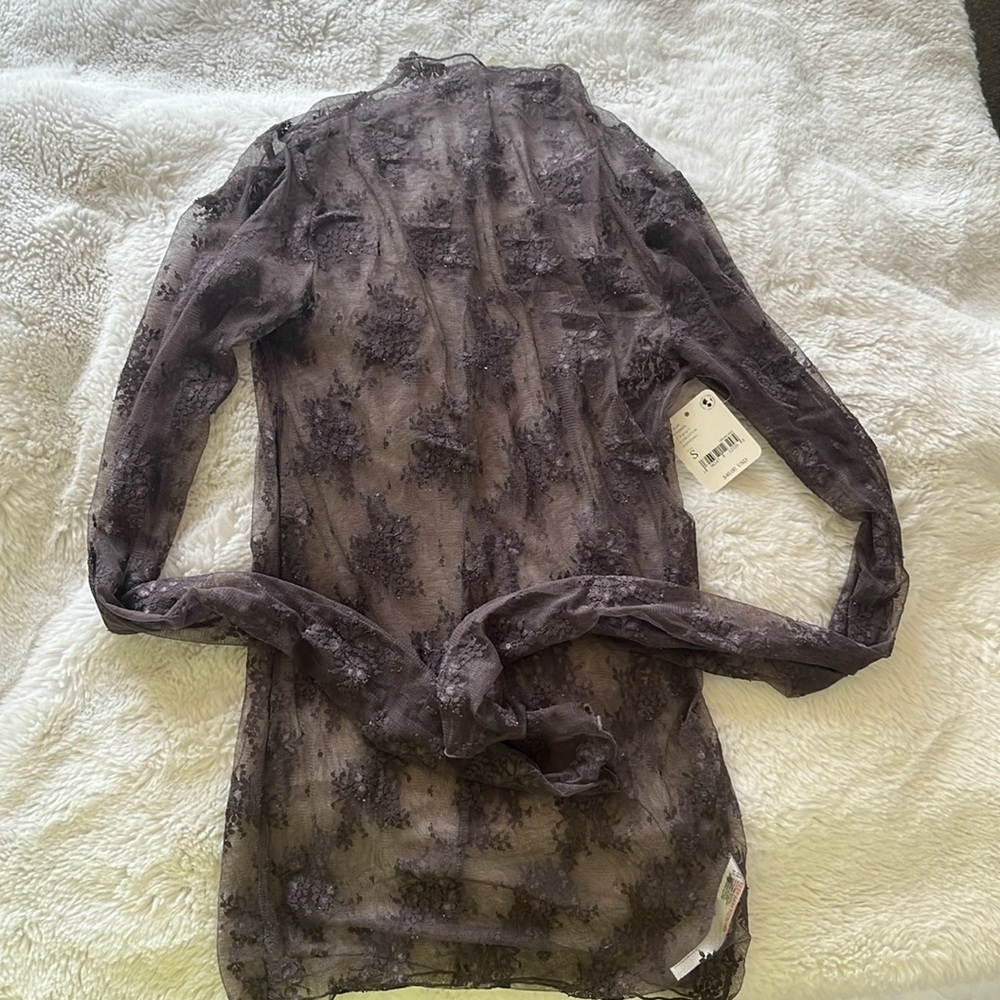 Free People lace Top size small